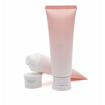 Tubo plástico cosmético Flip de fechamento Creme de tubo macio